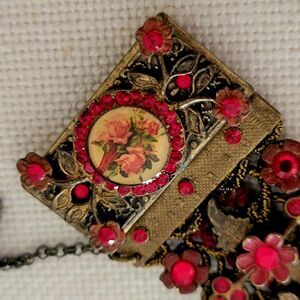 Michal Negrin Ruby Red 2" Bracelet